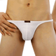 TIKU梯酷男士?jī)?nèi)褲性 莫代爾吸汗透氣三角褲細(xì)帶性感三角內(nèi)褲 白色 L
