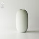 九土現代簡(jiǎn)約設計陶瓷插花瓶北歐家居裝飾品茶寵擺件餐廳客廳酒店 磨砂白(高)
