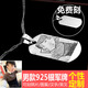 老福匠 925銀定制軍牌銀項鏈吊墜掛墜銀飾品情侶男女款 個(gè)性手工刻名字照片七夕情人節禮物 925銀軍牌可刻字和照片 無(wú)鏈子