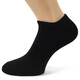 紐菲奧納 大碼襪子男船襪棉襪加大碼低幫短筒男襪 薄款四季8雙禮盒裝襪子 4雙黑色4雙白色ND1668 40-44碼