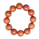 泗砭東圣泗濱砭石圓珠手鏈男女款泗水紅砭石精品手串手腕按摩順豐特快發(fā)貨 20mm*12顆男士手鏈 偏紅色