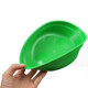 防壓防摔綠色餌料碗小皮碗 垂釣用具 綠色