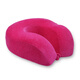 溫倫u型枕U形枕頭護頸枕午休枕飛機旅行枕記憶枕頭卡通U枕旅游枕 三代玫紅 玫紅色