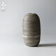 九土現代簡(jiǎn)約設計陶瓷插花瓶北歐家居裝飾品茶寵擺件餐廳客廳酒店 手修條紋(高)