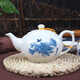 杰藝陶瓷茶壺單個(gè)功夫茶具泡茶壺青花瓷茶具大號功夫茶壺250ml功夫茶沖茶器泡茶器 單壺青花茶壺(蘭牡丹)