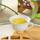 陶立方陶瓷茶杯品茗杯小茶杯白瓷杯玉瓷單個(gè)裝茶組茶杯茶具配件喝水杯 有耳杯
