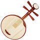 梵巢 紅花梨木京劇 民樂(lè )西皮 二黃演奏初學(xué)月琴樂(lè )器 HM-02缺口 原木色 京劇民樂(lè )通用月琴