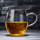 綠昌明 玻璃公道杯加茶漏網(wǎng)沖茶杯功夫茶具配耐熱玻璃加厚公道杯過(guò)濾 公道杯500ml