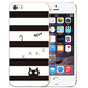 熙途 iphone5s手機殼防摔硅膠保護套軟殼 適用于蘋果iphone5/5s/SE 蘋果5/s呆呆貓