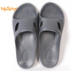 足間舞涼拖鞋男女春夏季情侶拖鞋 家居室內浴室防滑居家輕便一字型迷彩韓版時(shí)尚外穿拖鞋1912 灰色 43