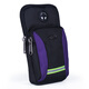 男士穿皮帶腰包手機包運動(dòng)跑步腰包多功能掛包單肩斜跨小背包 紫色配黑色 6寸【送腰帶+肩帶+掛扣+臂帶】