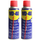 WD-40 除銹潤滑劑 防銹劑 螺絲松動(dòng)劑 WD40金屬防水防銹防潮潤滑脂 200ml*2瓶