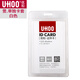 優(yōu)和（UHOO） 定制印刷優(yōu)和6614防水證件卡套掛繩胸牌掛牌門禁卡套掛繩胸卡證件套 單買6614本色