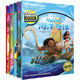 迪士尼海洋奇緣套裝5冊?xún)和p語(yǔ)讀物英漢對照故事書(shū)漫畫(huà)英文繪本電影故事書(shū)附贈音頻dc