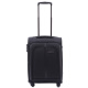 Diplomat外交官DEF-1551A行李箱商务万向轮可登机拉杆箱旅行箱 黑色18英寸