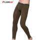 鷺珂鷥LOOKSEE男士秋冬大U凸囊袋免內褲潮時(shí)尚打底秋褲T7033褲 軍綠色T7033褲-771 XL(175/90)