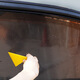 馳航 汽車(chē)遮陽(yáng)擋窗簾 窗戶(hù)遮陽(yáng)  防曬靜電貼膜隔熱防曬用品通用型側擋 黑色靜電膜2片裝加大號/70X50cm