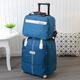 嘉禾生活 拉桿包旅行包女行李袋手提大容量短途旅游包男士出差登機學(xué)生包 湖藍色套裝拉桿包+手提包 大