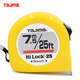 田島（Tajima）公英制卷尺 盒尺2米3.6米5米7.5米鋼卷尺子 L25-75M/FT (7.5米長(cháng)*25mm)