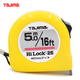 田島（Tajima）公英制卷尺 盒尺2米3.6米5米7.5米鋼卷尺子 L25-50M/FT (5米長(cháng)*25mm)