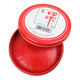 亞信Arxin 紅色印泥朱砂鐵盒裝印臺財務(wù)辦公用品 500g 125*45mm/056 1個(gè)