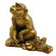 慈緣正堂 黃銅狗龍蛇雞 小猴子老虎擺件工藝品十二生肖牛喬遷開(kāi)業(yè)送禮物 銅十二生肖大號銅猴