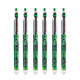 百樂(lè)（PILOT） pilo中性筆BL-P50百樂(lè)P500筆0.5mm針管考試水筆學(xué)生用黑筆 綠色(6支)