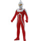 萬代（BANDAI）奧特曼1 軟膠兒童玩具 14cm 02 賽文奧特曼