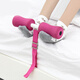 仰臥板仰臥起坐輔助器健身器材多功能床上腹肌板仰臥起坐器健腹器運動(dòng)減肥收腹機 便攜綁帶款 粉色