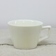 祥燕（xiangyan）天圓地方陶瓷有耳小茶杯 品茗杯紅茶杯復(fù)古帶手柄茶杯 純白