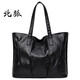 北狐女包單肩包休閑簡(jiǎn)約大包包托特包歐美新款女士手提包sn9m095 黑色