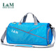 L&M 游泳包干濕分離戶(hù)外運動(dòng)防水包男女收納包手提單肩包旅游袋健身 藍色