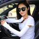 黛莎 防曬袖套男女春夏季戶(hù)外騎行開(kāi)車(chē)加長(zhǎng)防曬手袖運(yùn)動(dòng)登山護(hù)臂手套 白色