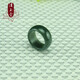 潔玉堂  新疆和田玉戒指 青玉細料指環(huán)男士女士情侶款玉戒指扳指  附證書(shū) 和田青玉戒指19-20