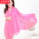 名格雅頓春秋純色薄防曬絲巾韓版女士時(shí)尚新款大紗巾雪紡圍巾夏披肩長(cháng)沙灘巾批發(fā) 粉紅色
