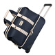 POLO GOLF 高爾夫衣物包 大容量雙層拉桿旅行包 帶輪手提衣服包GOLF球袋 深藍色