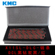 KMC鏈條10速11速單車(chē)山地車(chē)公路車(chē)自行車(chē)鏈條彩色鏈條全鏤空變速車(chē)帶魔術(shù)扣20速22速單車(chē)配件 X11SL黑紅