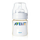 新安怡（AVENT） 飛利浦新安怡寬口徑四安士單個(gè)裝PES奶瓶一孔奶嘴125ml SCF660/17