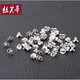 絲芙蒂S925銀飾耳塞耳堵耳釘扣耳棍塑料耳針塞銀耳堵耳飾銀飾耳環(huán)塞 銀耳堵(5對裝)