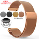 老皮匠 適用華為Watch 三星gear S2\/S3 moto360二代智能表帶腕帶 鋼帶 玫瑰金色 22mm【moto360二代46男表盤】