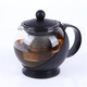 歐麗家玻璃玉面壺泡茶沏茶壺耐熱玻璃壺帶不銹鋼漏網(wǎng)沖茶壺水壺如意壺 750 ML 玉面壺