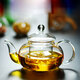 天城一品 玻璃茶壺花茶具沏茶帶過(guò)濾器燒水壺沖茶器高溫耐熱 玻璃茶壺（550ml)花茶壺