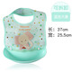 虞冕立體防水兒童吃飯兜嬰兒仿硅膠軟圍嘴寶寶圍兜寶寶食飯兜圍嘴