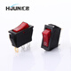 匯君船型開關(guān)KCD3電炒鍋電熱鍋開關(guān)配件按鈕3300W3腳2檔紅色帶燈1個裝