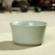 汝道（RUDAO）汝窯茶杯品茗杯功夫茶具單杯可養蟬翼開(kāi)片汝瓷杯子個(gè)性茶杯主人杯 竹節杯50ml