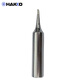 白光（HAKKO）日本白光FX888D焊咀 T18系列8801尖頭烙鐵頭焊臺通用T18-K焊嘴 T18-D08一字頭