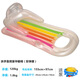 INTEX 浮排浮床水上漂流沖浪躺椅充氣床坐騎游泳圈水上裝備用床 58802扶手靠背豪華躺椅珍珠銀