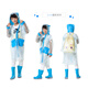 蘇動(dòng)蘇動(dòng)兒童雨衣學(xué)生雨衣男女學(xué)生書(shū)包雨批書(shū)包雨披戶(hù)外旅行徒步雨衣 白藍波點(diǎn)帶背包位 XL碼身高130cm至150cm