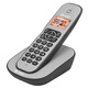 AT&T 32127 數(shù)字無(wú)繩電話機(jī)座機(jī)單機(jī) 炫彩背光子母機(jī)一拖一數(shù)字留言聽(tīng)筒擴(kuò)音家用辦公來(lái)電 黑色
