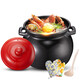 愛(ài)仕達（ASD） 陶瓷煲湯砂鍋 3.5L米線(xiàn)煲仔飯煎熬藥中藥瓦罐 石鍋拌飯煲明火專(zhuān)用 JLF35CP